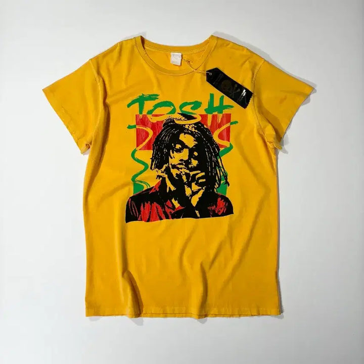 [BUNJANG] MADEWORN Peter Tosh Mystic Man T-Shirt / 메이드원 PETER TOSH MYSTIC MAN 티셔츠 골든로드