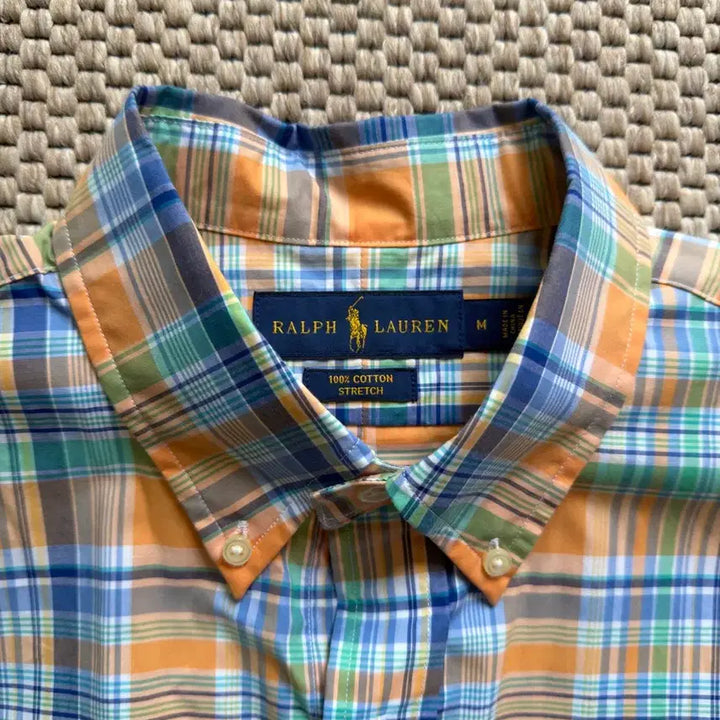 [BUNJANG] Polo Poplin Check Shirt - Size M / 폴로 포플린 체크 셔츠 M 사이즈 팝니다.