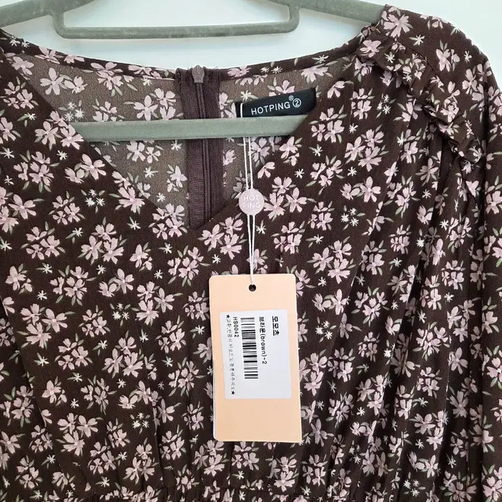 [BUNJANG] Hotping Floral Long Dress / 새상품 핫핑2사이즈 꽃무늬 롱원피스