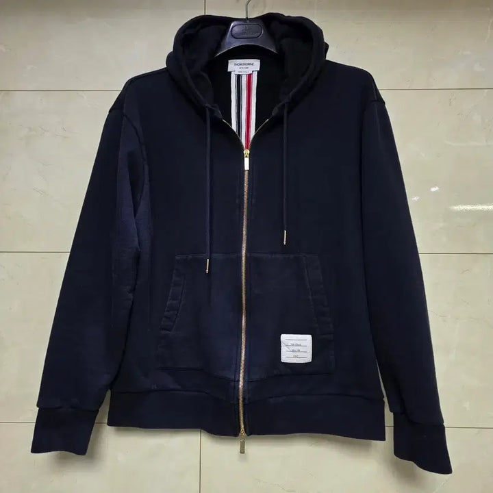 [BUNJANG] Thom Browne Tricolor Hoodie Zip-up / {클로젯}[5]톰브라운 백삼선 후드집업