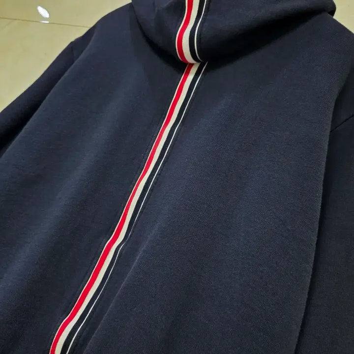 [BUNJANG] Thom Browne Tricolor Hoodie Zip-up / {클로젯}[5]톰브라운 백삼선 후드집업