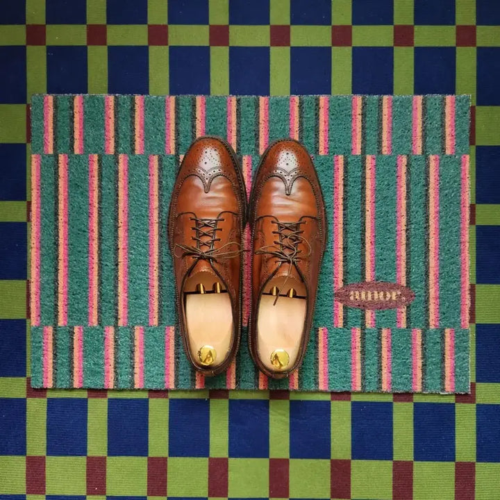 [BUNJANG] Florsheim 90s Longwing Brogue Shoes Cognac / 90s 플로쉐임 롱윙 브로그 슈즈 꼬냑
