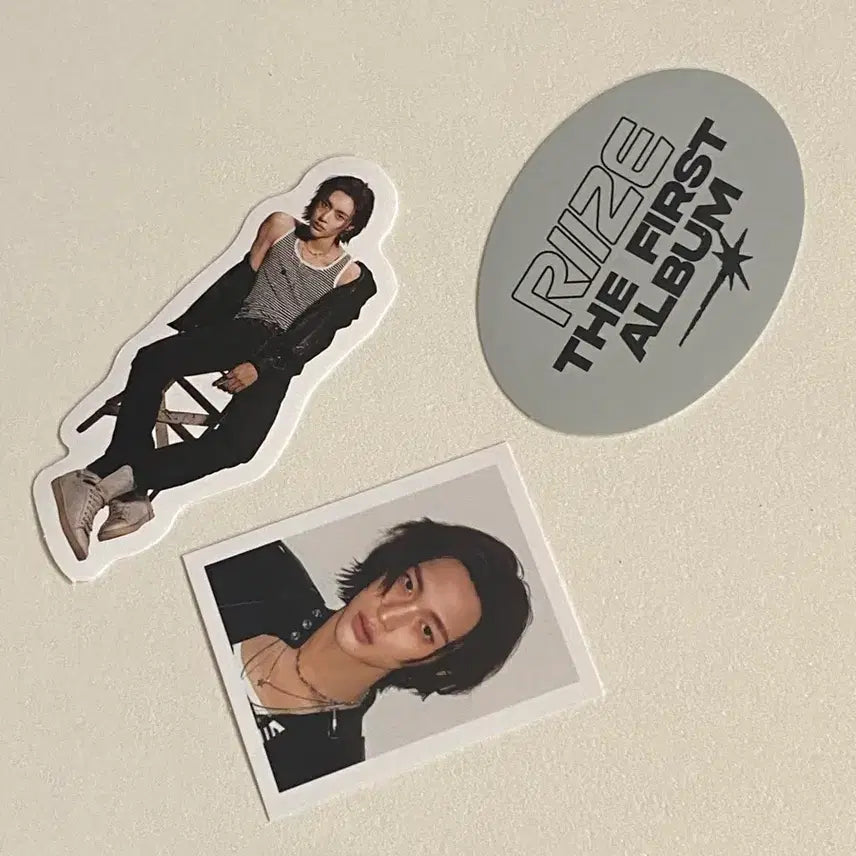 [SOLD OUT] 라이즈 오디세이 원빈 커버 개봉앨범 스티커 증사