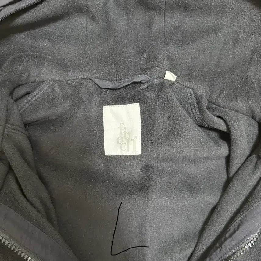 [BUNJANG] Fetch Fleece Half-Zip Hoodie L / Fetch 플리스 후드 반집업