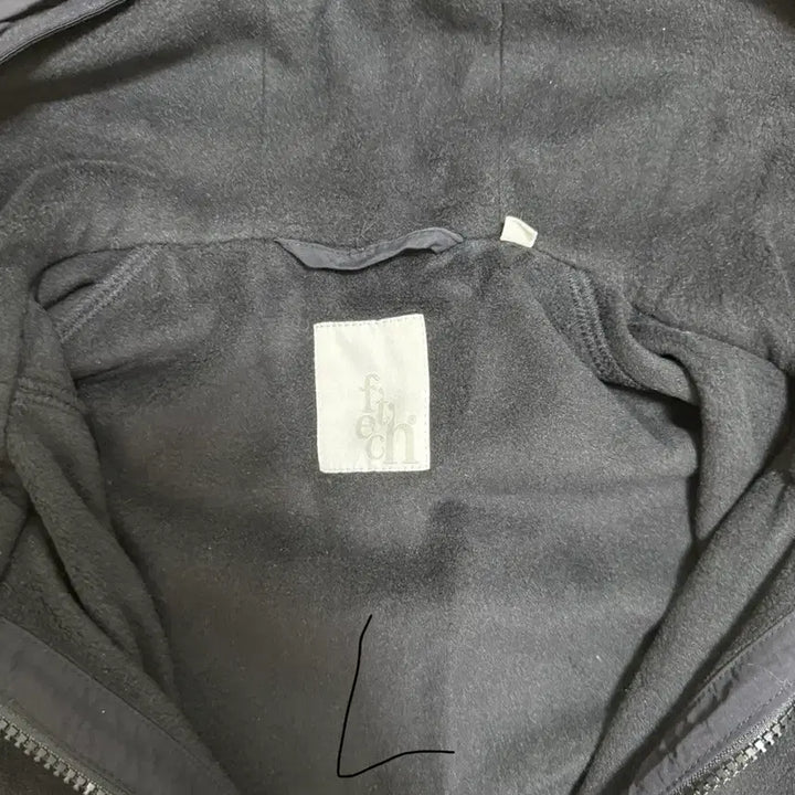 [BUNJANG] Fetch Fleece Half-Zip Hoodie L / Fetch 플리스 후드 반집업