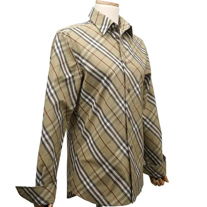 [BUNJANG] Burberry Robert Shirt Glade Green XS / [중고명품] 버버리 로버트 셔츠 글레이드 그린 8120426 XS
