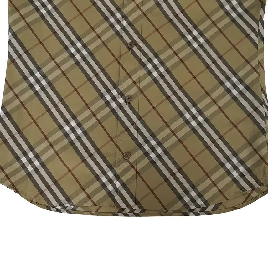 [BUNJANG] Burberry Robert Shirt Glade Green XS / [중고명품] 버버리 로버트 셔츠 글레이드 그린 8120426 XS