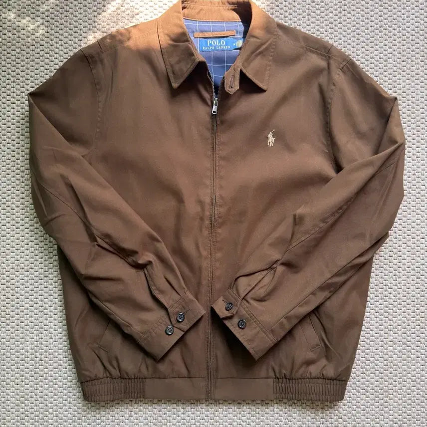 [BUNJANG] Polo Ralph Lauren Brown Twill Jacket M / 폴로 바이스윙 브라운 자켓 M 사이즈 팝니다