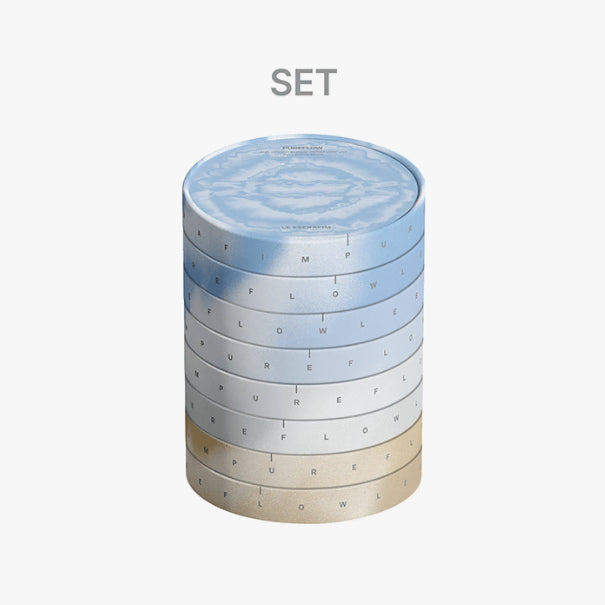 [SOLD OUT] 르세라핌 정규 2집 PUREFLOW 일반반 세트 (특전 포함) 예약 판매