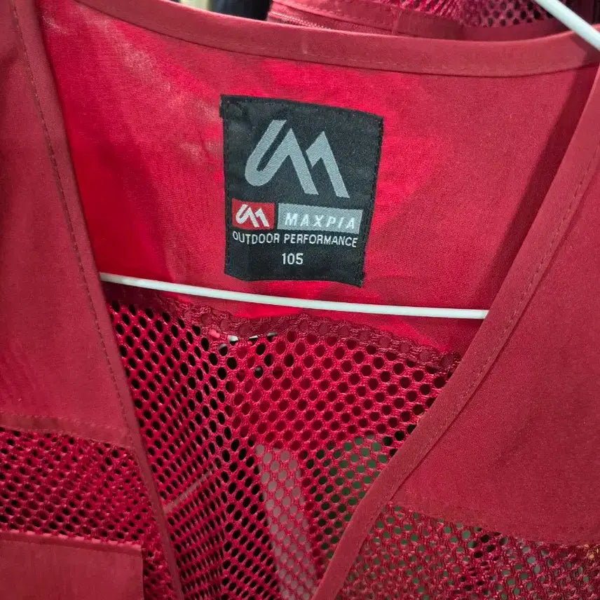 [BUNJANG] Maxpia Red Fishing Vest Size 105 &amp; 110 / 맥스피아 레드 피싱 새 조끼 105 사이즈 110 개당