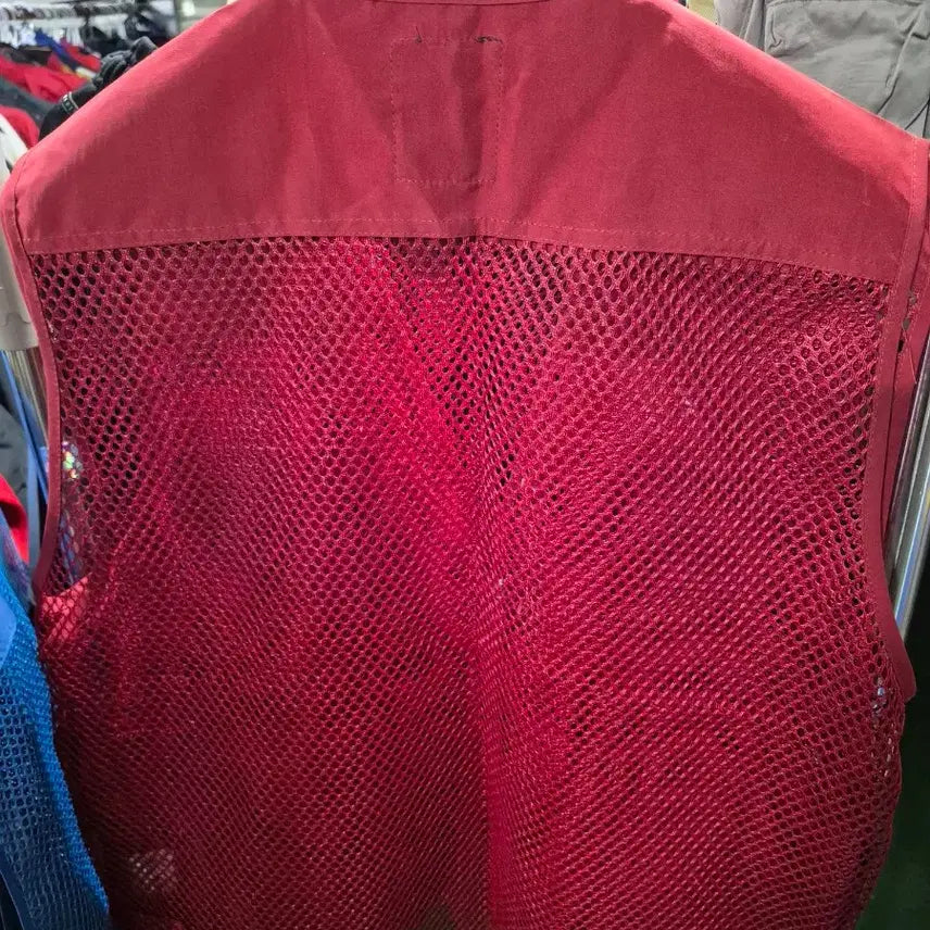 [BUNJANG] Maxpia Red Fishing Vest Size 105 &amp; 110 / 맥스피아 레드 피싱 새 조끼 105 사이즈 110 개당