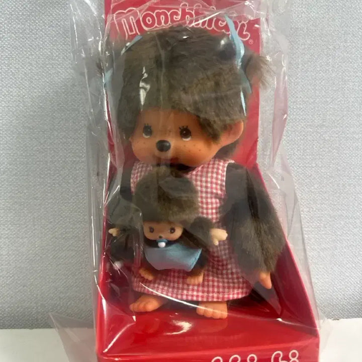 [BUNJANG] European Mother and Baby Monchhichi Set / 유럽판 엄마와 아기 몬치치