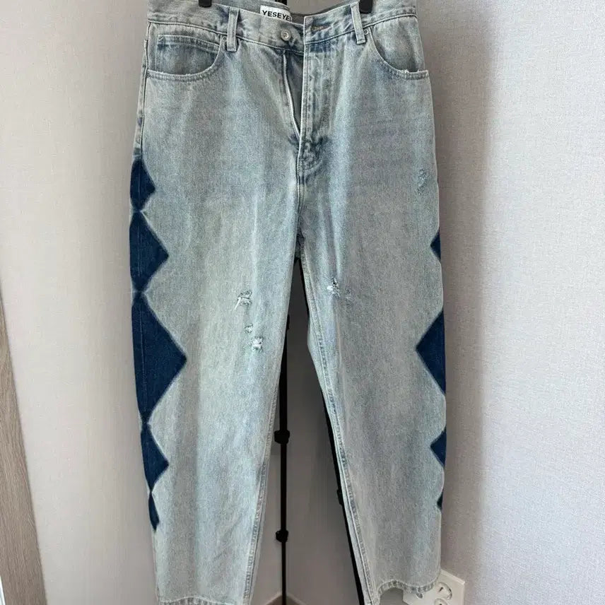 [BUNJANG] Yeseyes Denim Washed Jeans / 예스아이즈 데님 팬츠 워싱진
