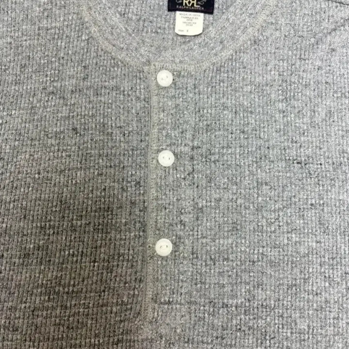 [SOLD OUT] rrl 와플니트 헨리넥 M사이즈 판매