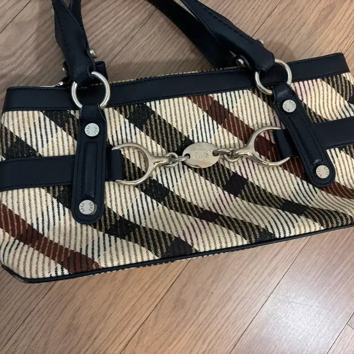 [BUNJANG] Daks Signature Check Tote Bag / 닥스 시그니처 체크 토트백