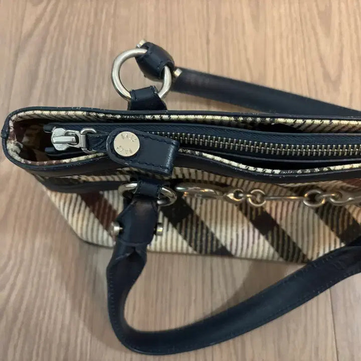 [BUNJANG] Daks Signature Check Tote Bag / 닥스 시그니처 체크 토트백