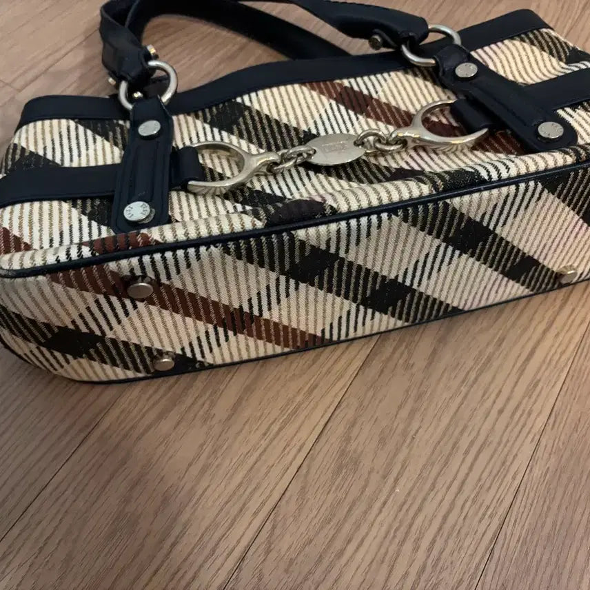 [BUNJANG] Daks Signature Check Tote Bag / 닥스 시그니처 체크 토트백