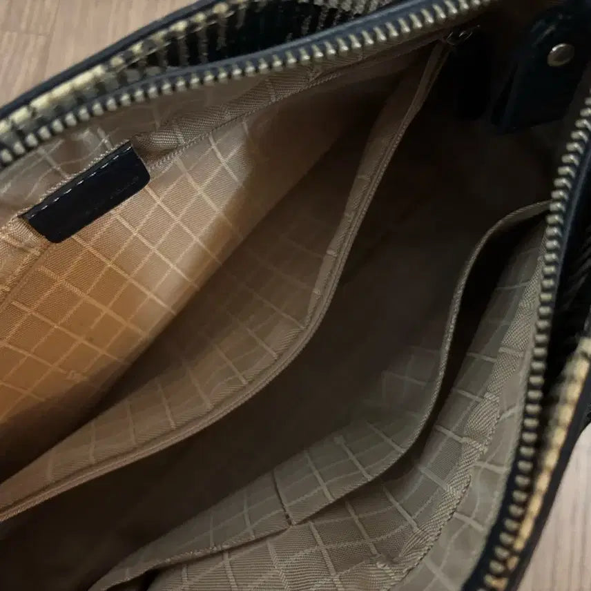 [BUNJANG] Daks Signature Check Tote Bag / 닥스 시그니처 체크 토트백