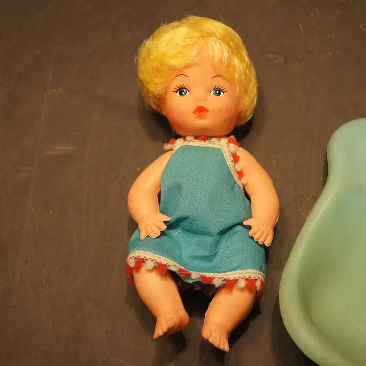 [BUNJANG] Vintage Baby Doll Toy Set / 고전인형 미미인형 바비인형 베이비인형 빈티지인형 빈티지소품,토이빈티지UU
