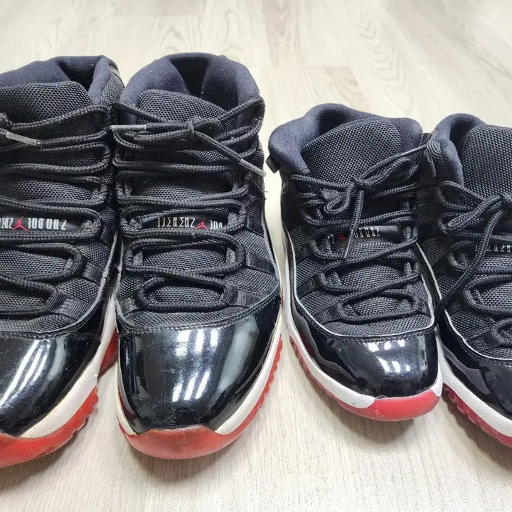 [BUNJANG] Nike Air Jordan 11 Bred Sneakers / 나이키 조던11 레트로 브레드 220
