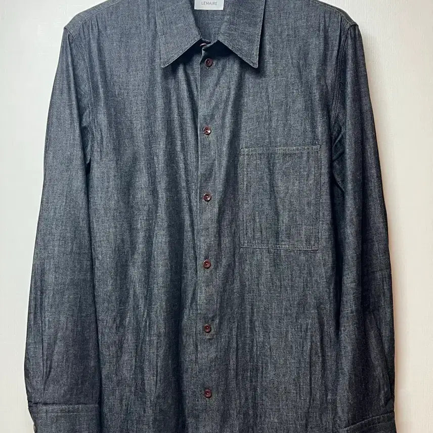 [BUNJANG] Lemaire Chambray Shirt / 르메르 샴브레이 셔츠 48