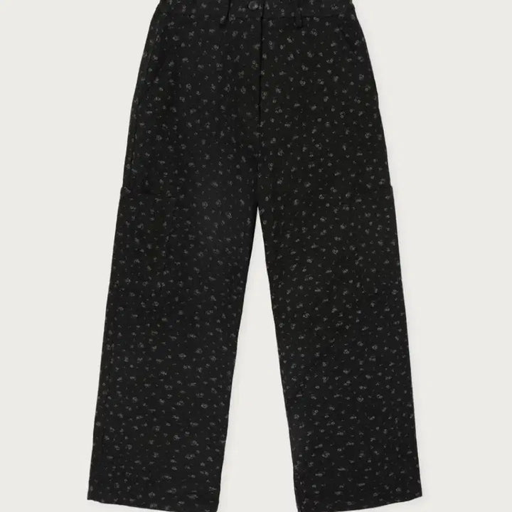 [BUNJANG] BIG POCKET PANTS BLACK FLOWER / 페스토 팬츠(새상품)