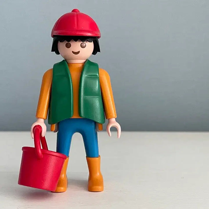 [BUNJANG] Playmobil Fisherman Figure / 중고 플레이모빌 낚시꾼