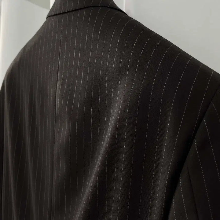 [BUNJANG] 폴로 랄프로렌 꼬르넬리아니 이태리 콩그레스맨 핀스트라이프 버진울 수트자켓 / 폴로 랄프로렌 꼬르넬리아니 이태리 콩그레스맨 핀스트라이프 버진울 수트자켓