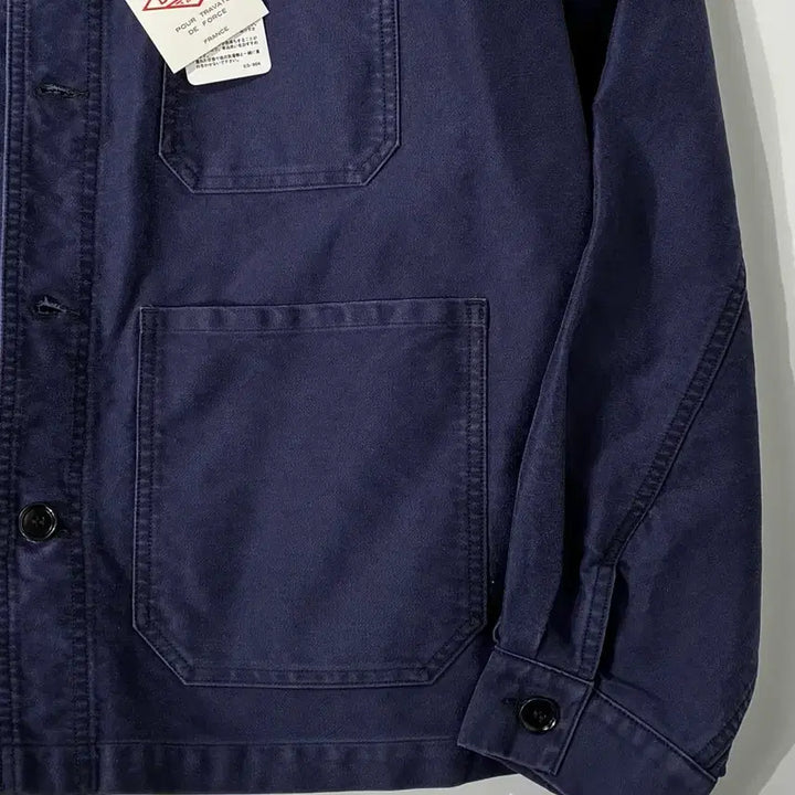 [SOLD OUT] DANTON 단톤 몰스킨 프렌치 커버올 자켓 네이비