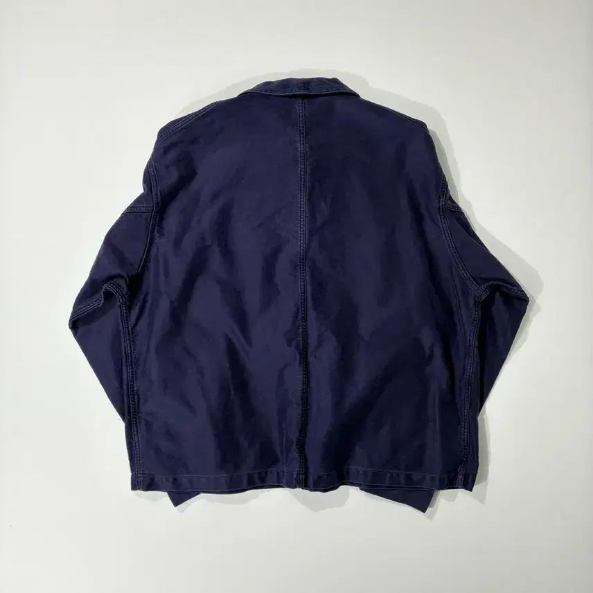 [SOLD OUT] DANTON 단톤 몰스킨 프렌치 커버올 자켓 네이비