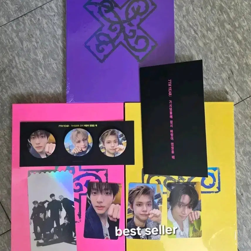 [BUNJANG] TXT (Tomorrow X Together) Weverse POB Bundle Set / 투바투 앨범 미공포 위버스 포카 공방 txt 수빈 연준 범규 태현 휴닝