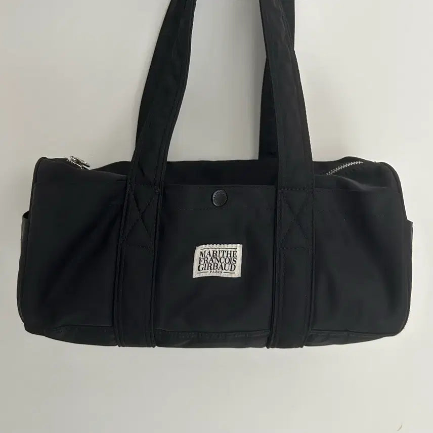 [SOLD OUT] 마리떼 프랑소와 저버 블랙 더플백 가방(숄더백 나일론 토트백)