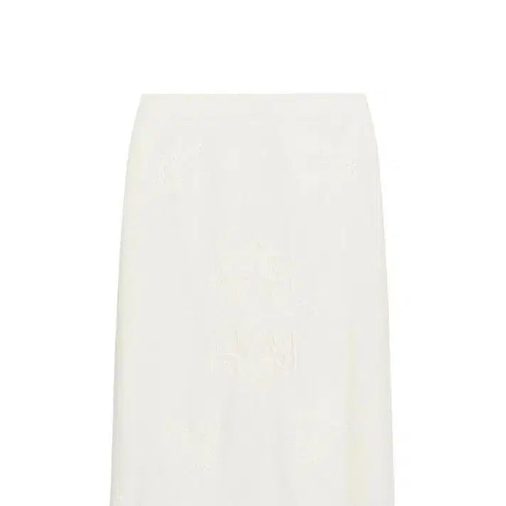 [BUNJANG] ZARA Embroidered Midi Long Skirt / 자라 펀칭 자수 미디 롱 여성 스커트 국자라