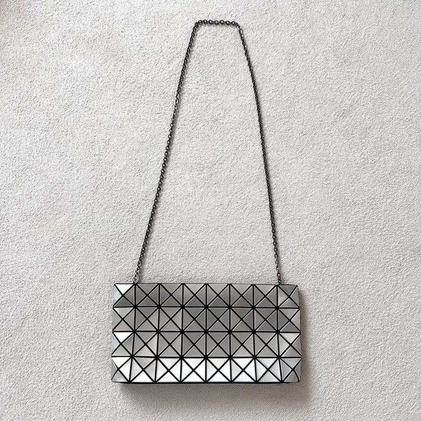 [BUNJANG] Issey Miyake Bao Bao Prism Chain Crossbody Bag &amp; Clutch / 이세이미야케 바오바오 체인 크로스백&amp;클러치백