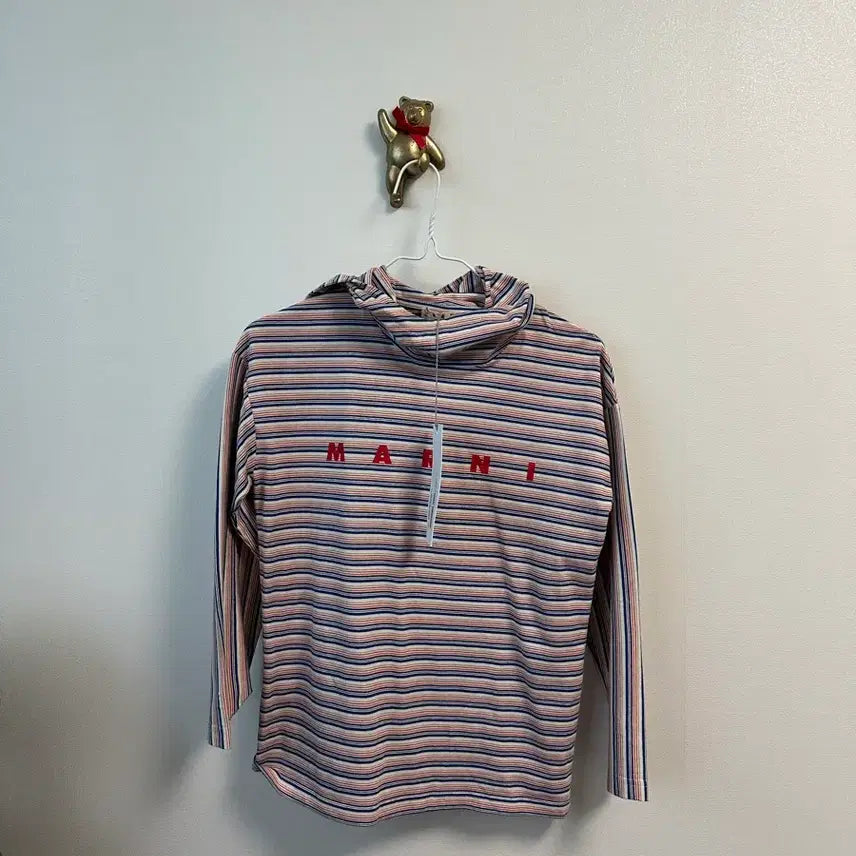[BUNJANG] Marni Kids Striped Hoodie - 10Y / (새상품) 마르니 키즈 스트라이프 후디 - 10Y