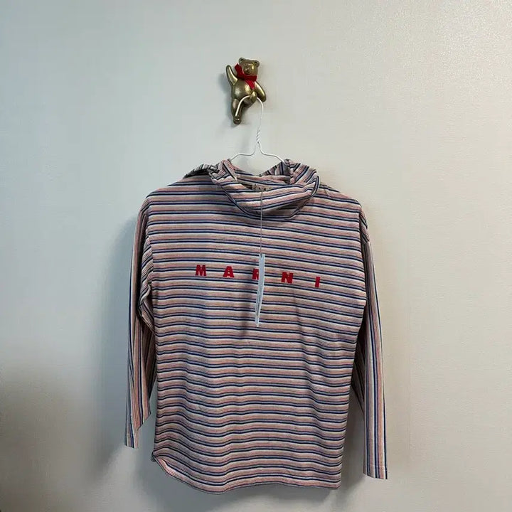 [BUNJANG] Marni Kids Striped Hoodie - 10Y / (새상품) 마르니 키즈 스트라이프 후디 - 10Y