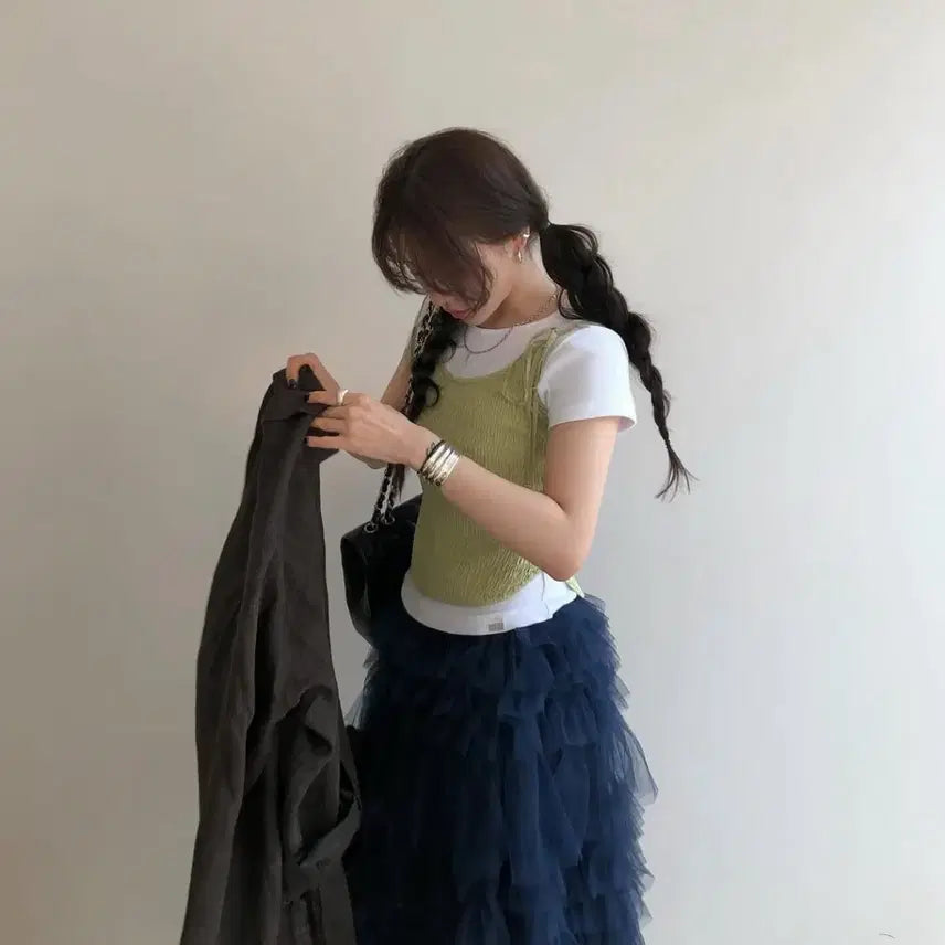 [BUNJANG] Deep Muse Love Code You Dress / 러브유쏘머치 마크들리 딥뮤즈 러브코드유 피핀샵