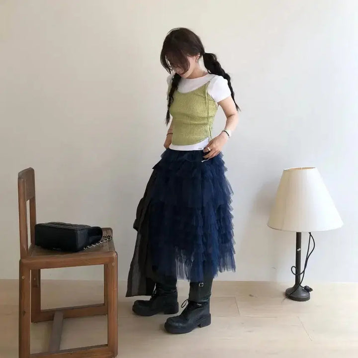 [BUNJANG] Deep Muse Love Code You Dress / 러브유쏘머치 마크들리 딥뮤즈 러브코드유 피핀샵