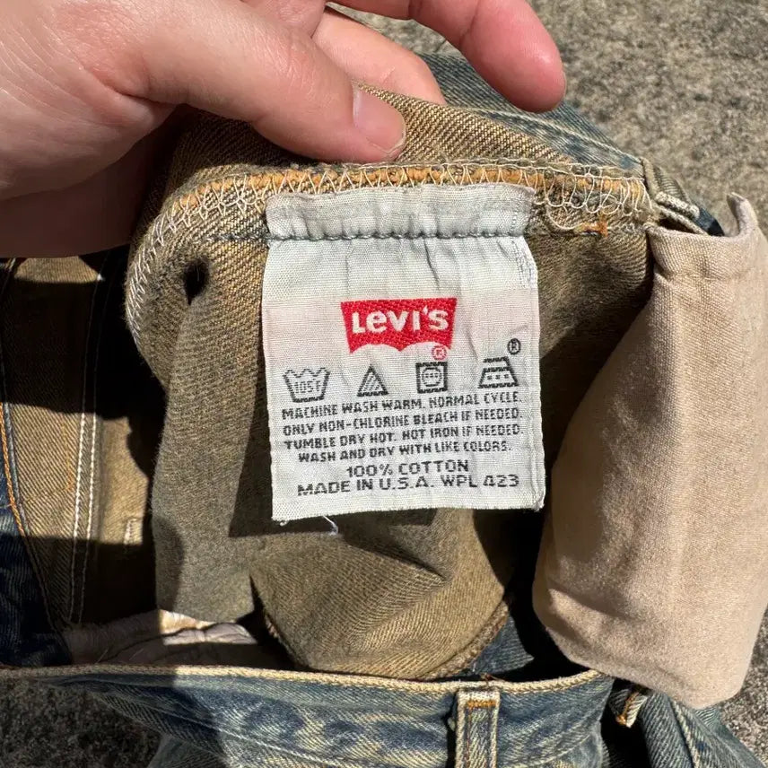 [SOLD OUT] [31] 90s USA 리바이스 501 빈티지 워싱 청바지