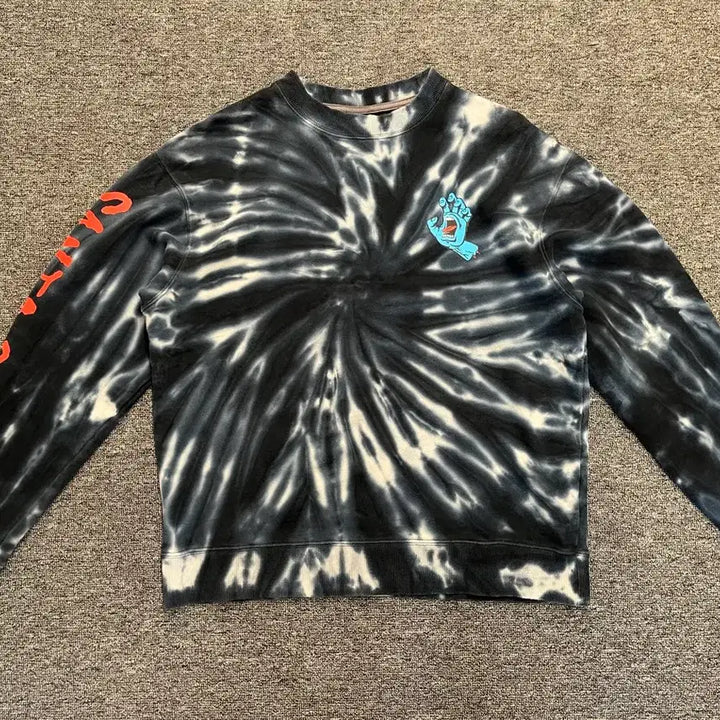 [BUNJANG] Santa Cruz Tie-dye Sweatshirt / [95] 산타크루즈  타이다이 맨투맨 M