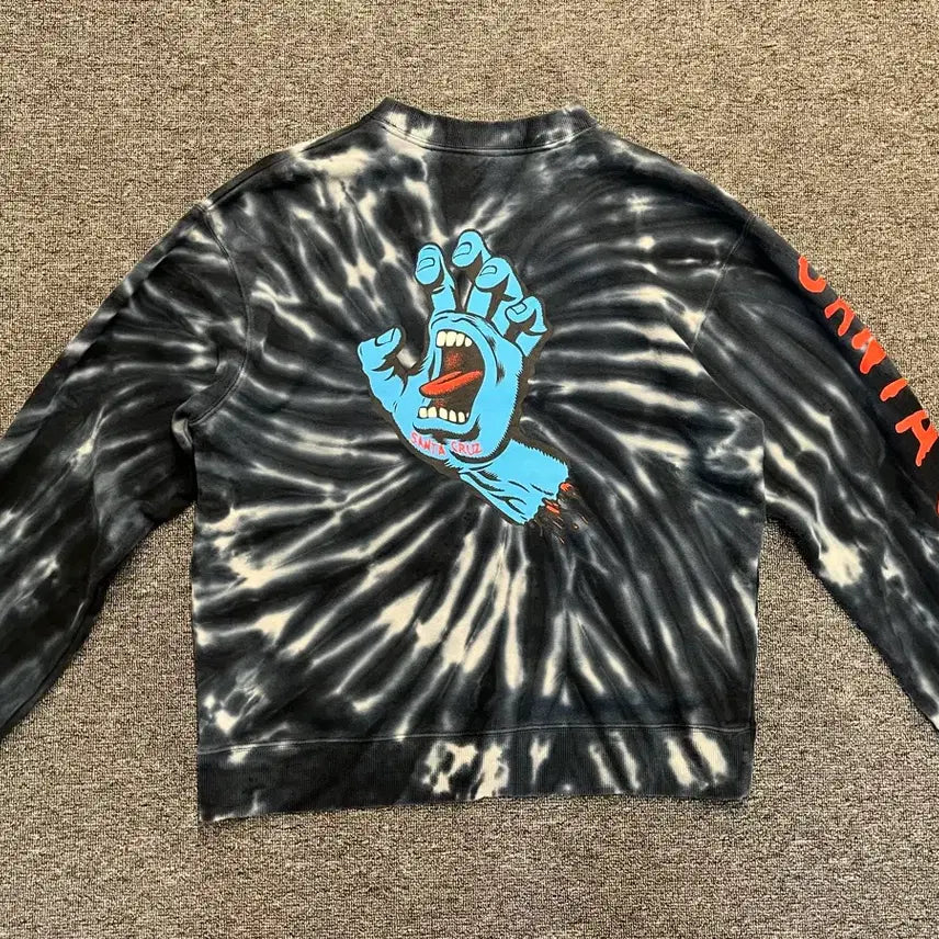 [BUNJANG] Santa Cruz Tie-dye Sweatshirt / [95] 산타크루즈  타이다이 맨투맨 M