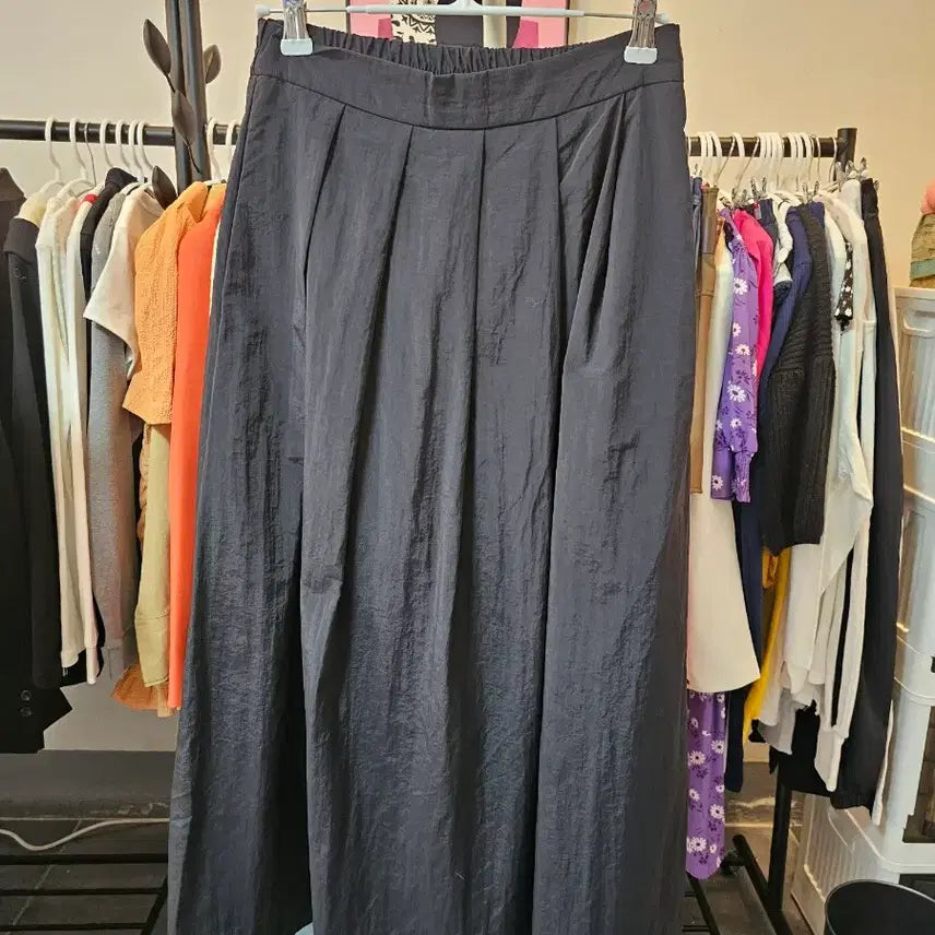 [BUNJANG] THE GARO Frill Crop Jacket and Anorak Skirt Set / THE GARO 프릴 장식 크롭 자켓 블랙 아노락 스커트 세트