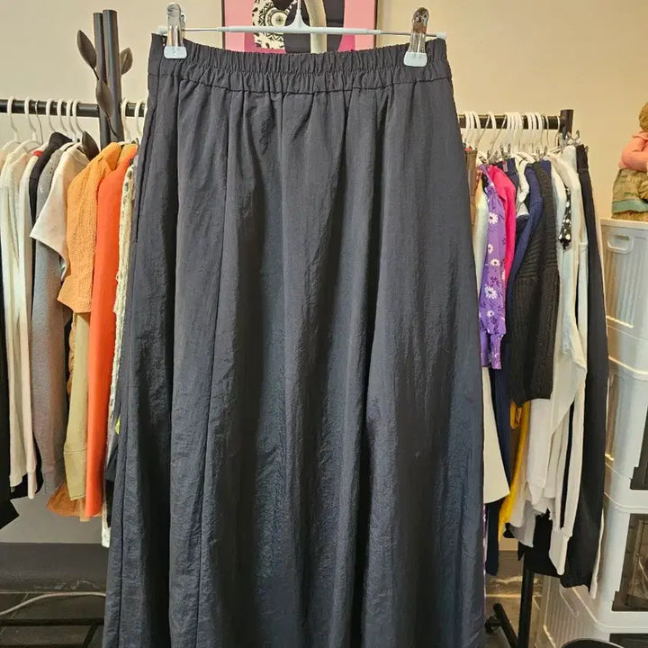 [BUNJANG] THE GARO Frill Crop Jacket and Anorak Skirt Set / THE GARO 프릴 장식 크롭 자켓 블랙 아노락 스커트 세트