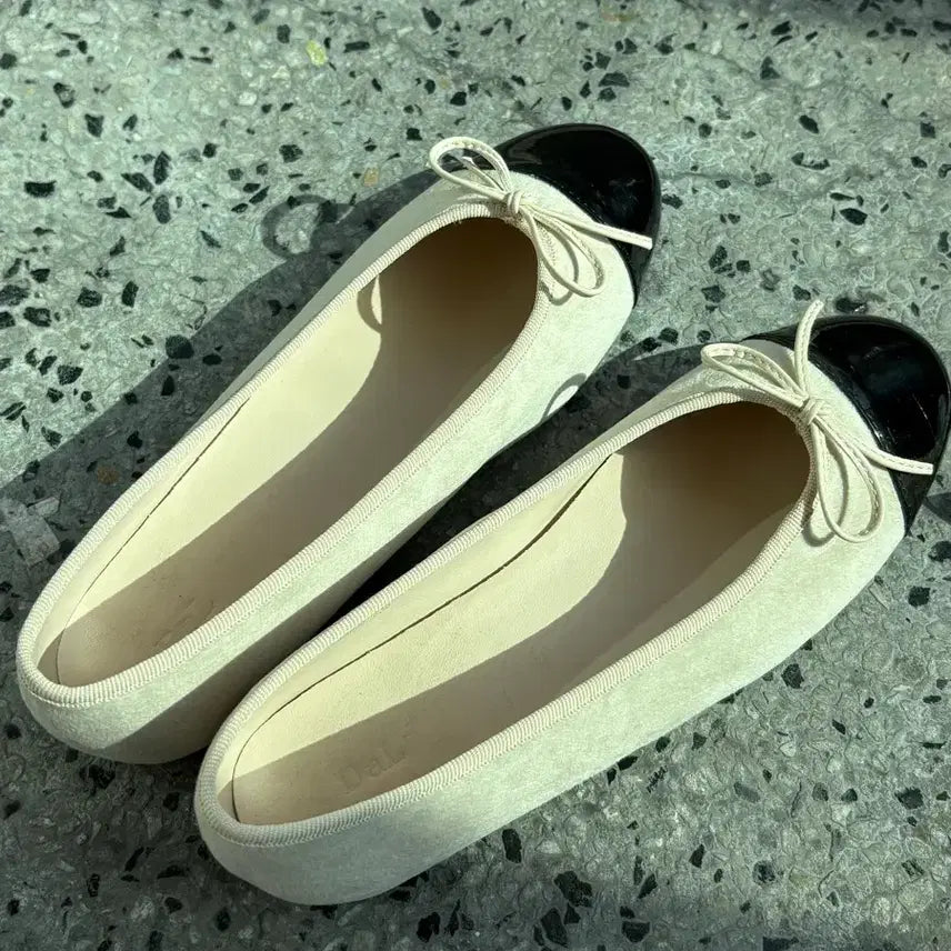 [BUNJANG] Dailylook Velvet Flat 230 Shoes / 데일리룩 벨벳 플랫 230