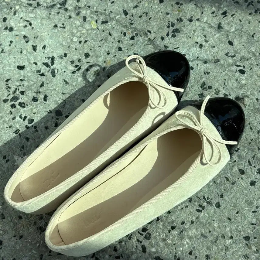 [BUNJANG] Dailylook Velvet Flat 230 Shoes / 데일리룩 벨벳 플랫 230