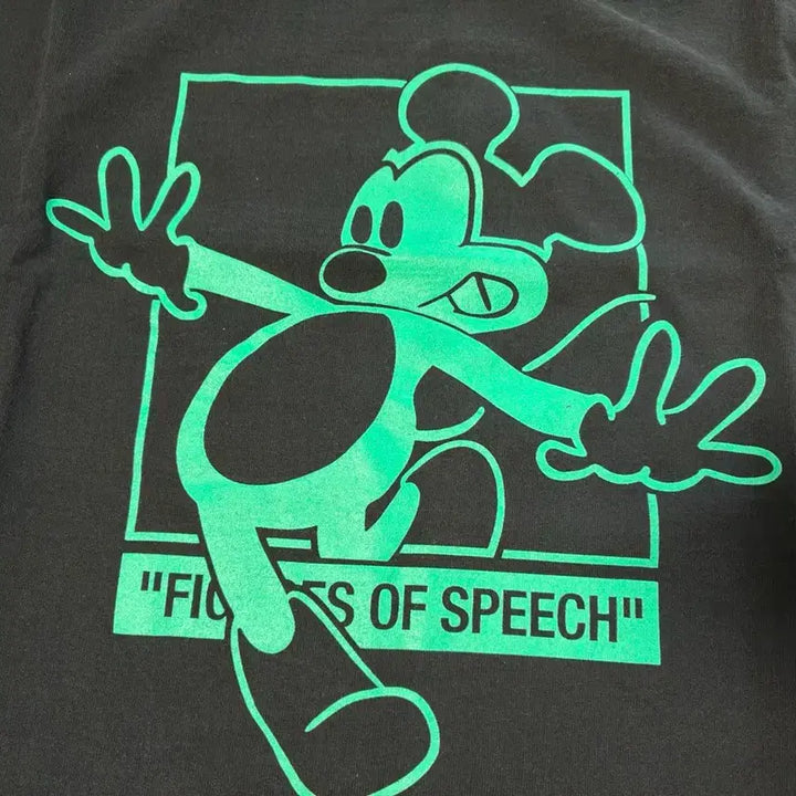 [BUNJANG] Virgil Abloh Disney Mickey Mouse T-Shirt / 버질아블로 디즈니 미키마우스 티셔츠
