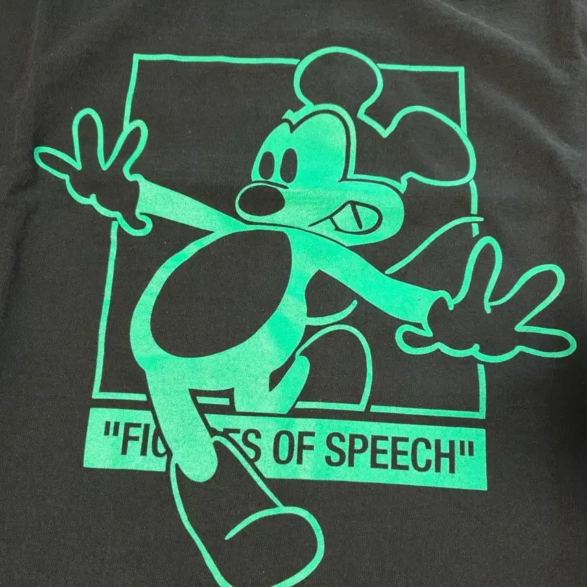 [BUNJANG] Virgil Abloh Disney Mickey Mouse T-Shirt / 버질아블로 디즈니 미키마우스 티셔츠