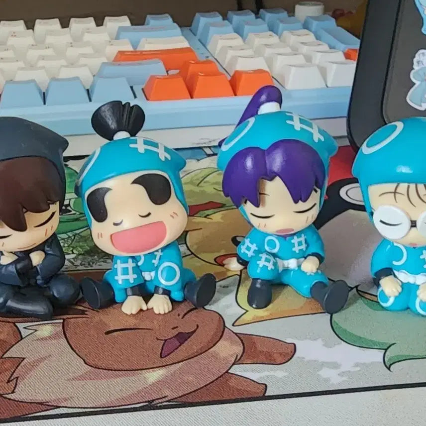 [BUNJANG] Nintama Rantaro Shoulder Bump Figure Set / 닌타마 란타로 어깨쿵 피규어 세트