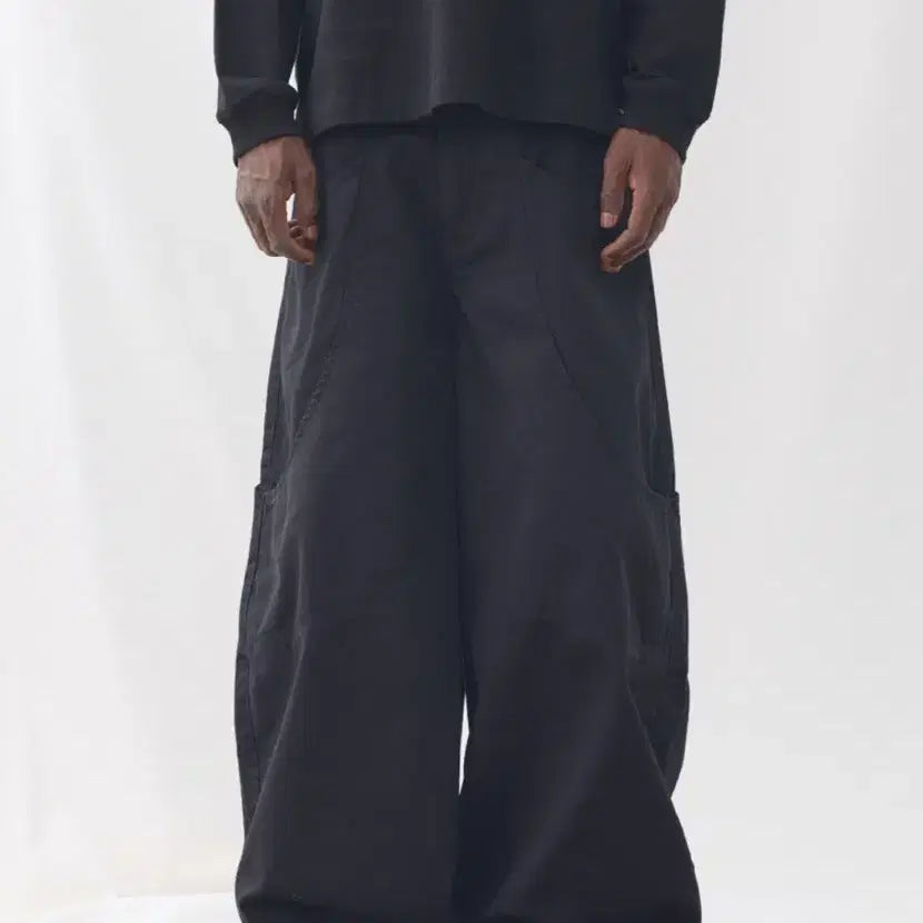 [BUNJANG] East Service Shop Gardening Cotton Pants Washed Black / 새상품 이스트서비스샵 가드닝 코튼 팬츠 워시드 블랙