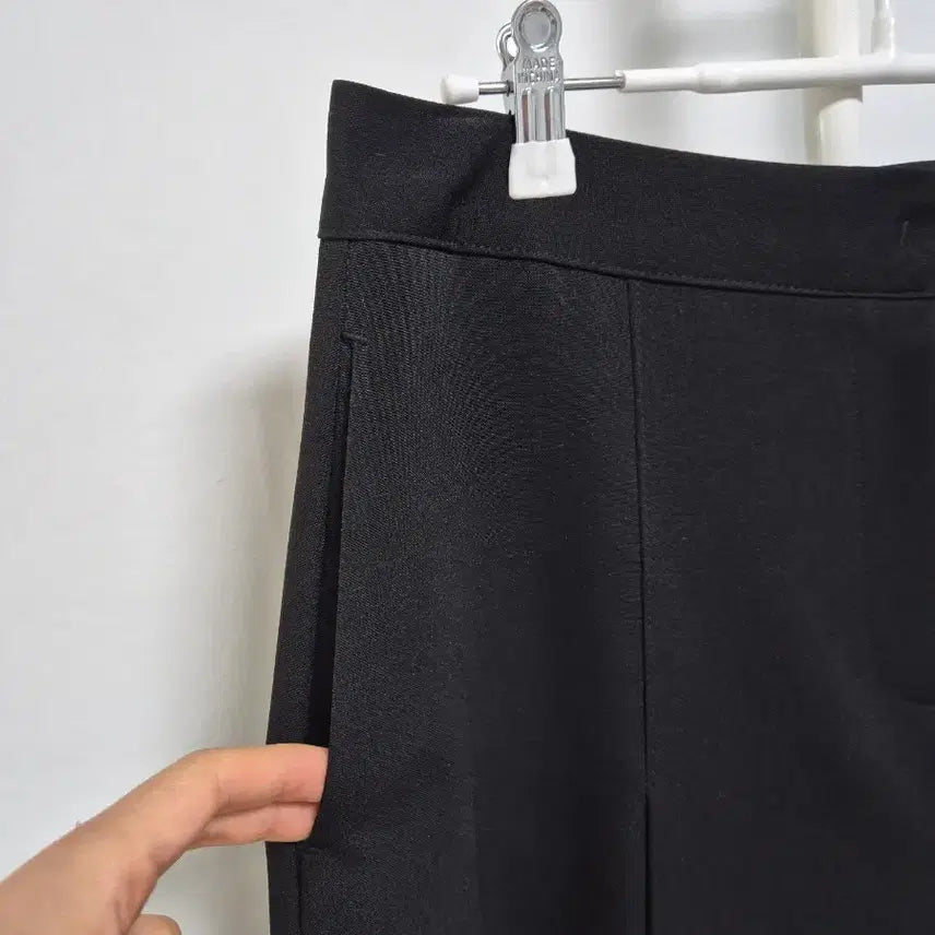 [BUNJANG] Mu:i Black Pleated Skirt / Mu:i 무이 블랙 플리츠스커트